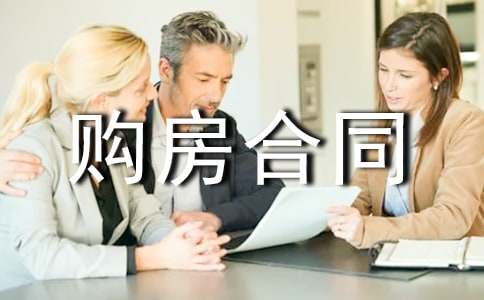个人购房合同范文