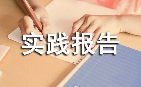 暑期社会实践报告15篇