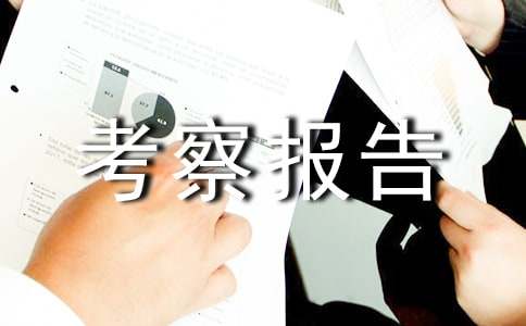 供应商考察报告