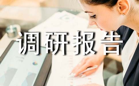 个人调研报告(15篇)