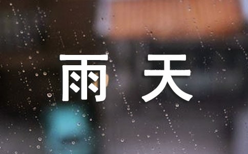一个雨天的早晨作文(精选10篇)