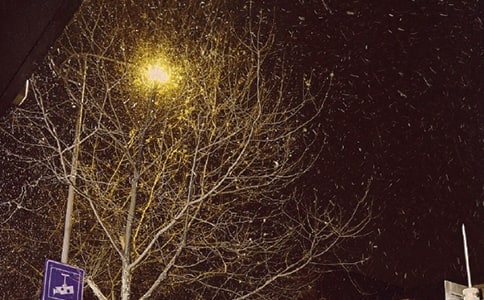 关于写景作文冬天的雪