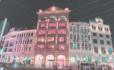 美丽的金凤广场小学写景作文350字