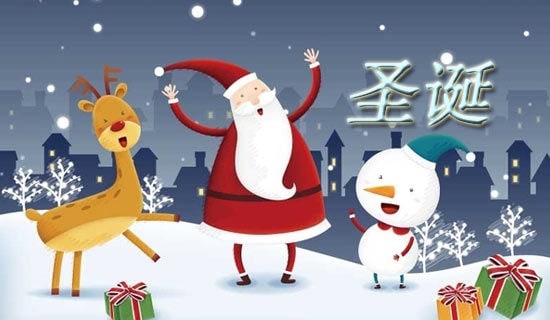 快乐的圣诞节作文350字