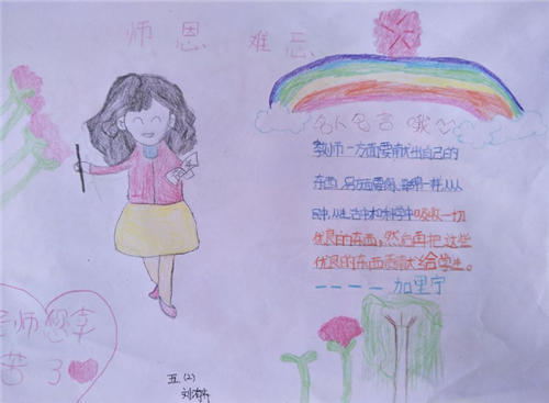 庆祝教师节手抄报简单漂亮一等奖七年级 庆祝教师节手抄报简单漂亮一等奖七年级