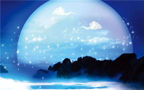 描写月亮的唯美诗句大全