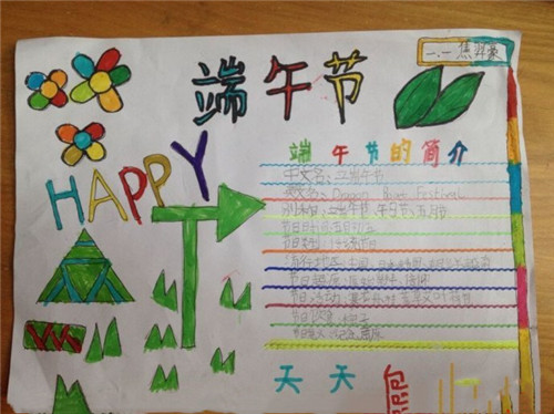 1591769933203008.jpg 端午节手抄报简单可爱图片大全