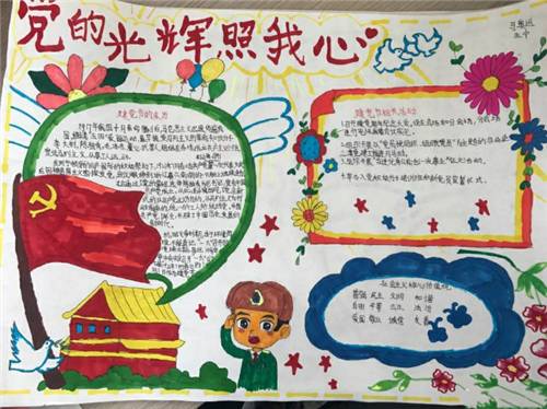 1593324528397207.png 关于建党99周年手抄报四年级