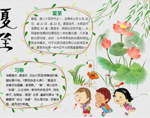 1591584386727838.png 夏至手抄报图片素材大全